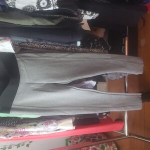 Zara gray leggings with thick elastic waistband